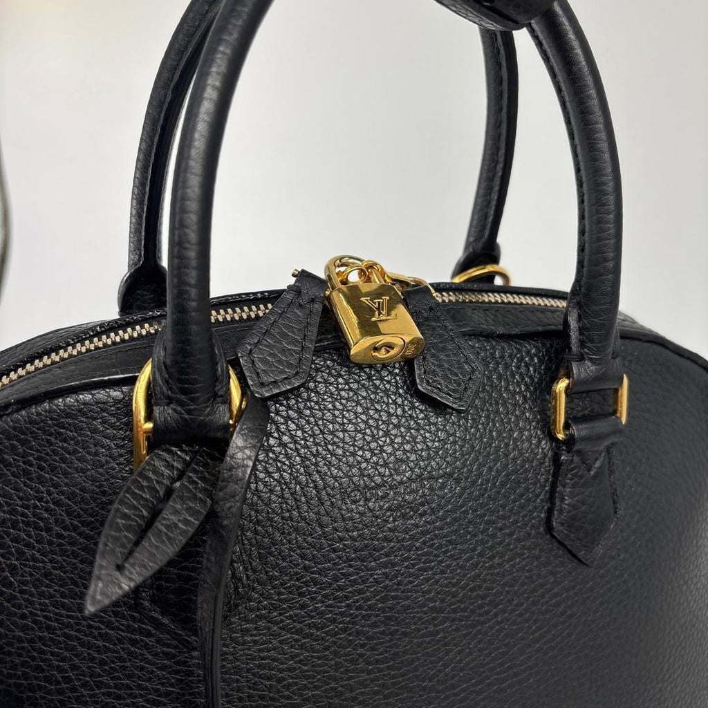 Louis Vuitton Parnassea Alma PM Handbag Taurillon Leather Black — view 7