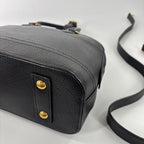 Louis Vuitton Parnassea Alma PM Handbag Taurillon Leather Black — view 9