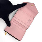 Louis Vuitton Monogram Portefeuille Zoe Rose Ballerine Trifold Wallet — view 3