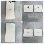 Gucci GG Bottle Case Baby Brown Logo Leather Clutch — view 9