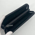 Prada Tessuto Nylon Zip Around Wallet Triangle Logo — view 6