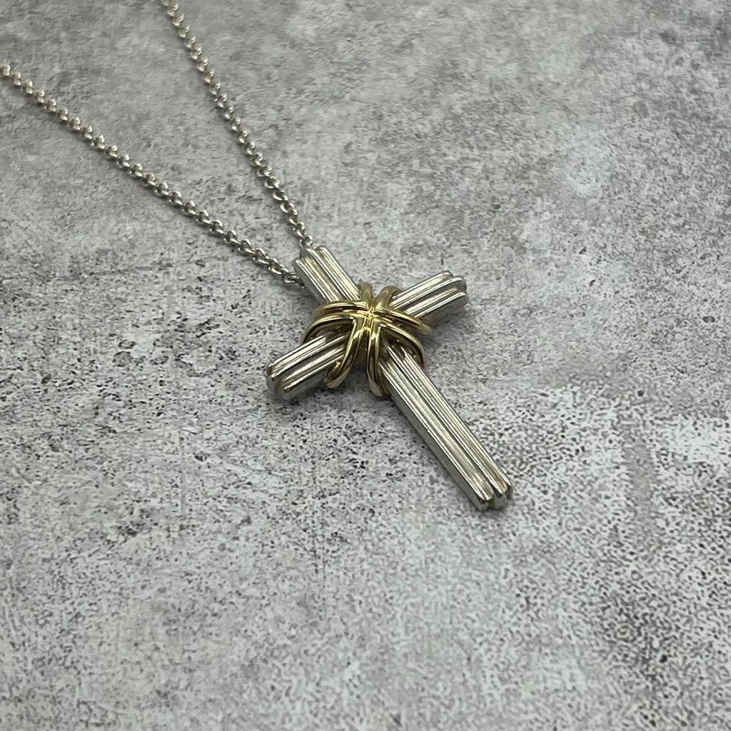 Tiffany & Co Signature Cross Necklace Combination