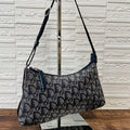 Dior Trotter Canvas Leather Shoulder Bag Pouch
