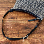 Dior Trotter Canvas Leather Shoulder Bag Pouch — view 7