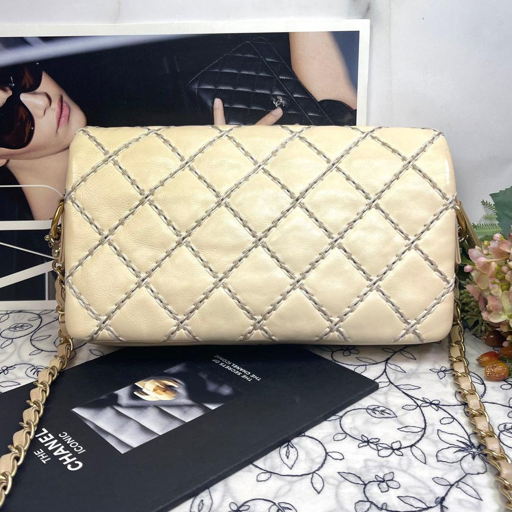 Chanel Quilted Double Flap Chain — view 3