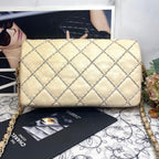 Chanel Quilted Double Flap Chain — view 3