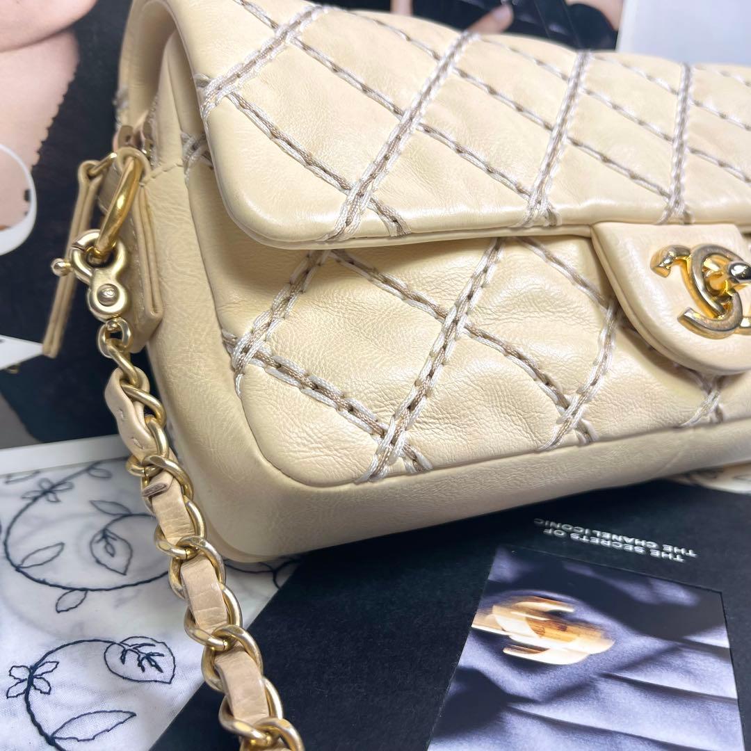 Chanel Quilted Double Flap Chain — view 4