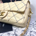 Chanel Quilted Double Flap Chain — view 5