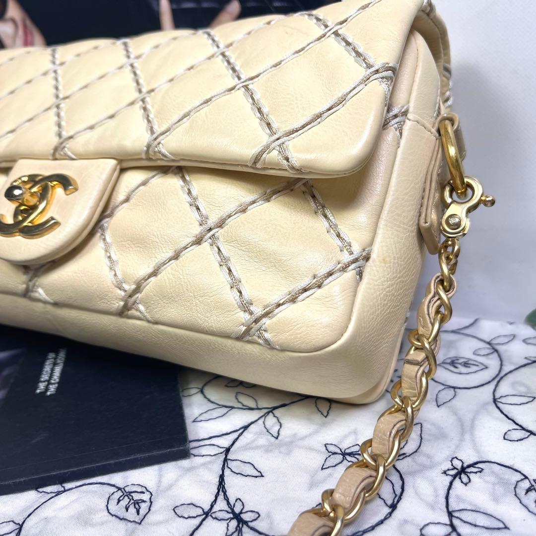 Chanel Quilted Double Flap Chain — view 5