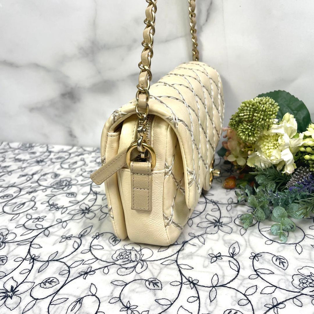 Chanel Quilted Double Flap Chain — view 6