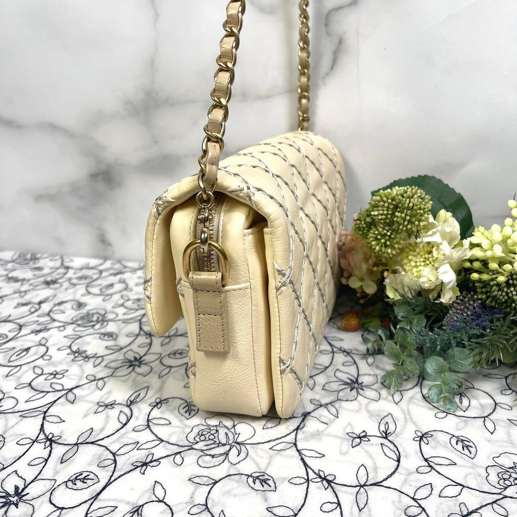 Chanel Quilted Double Flap Chain — view 7