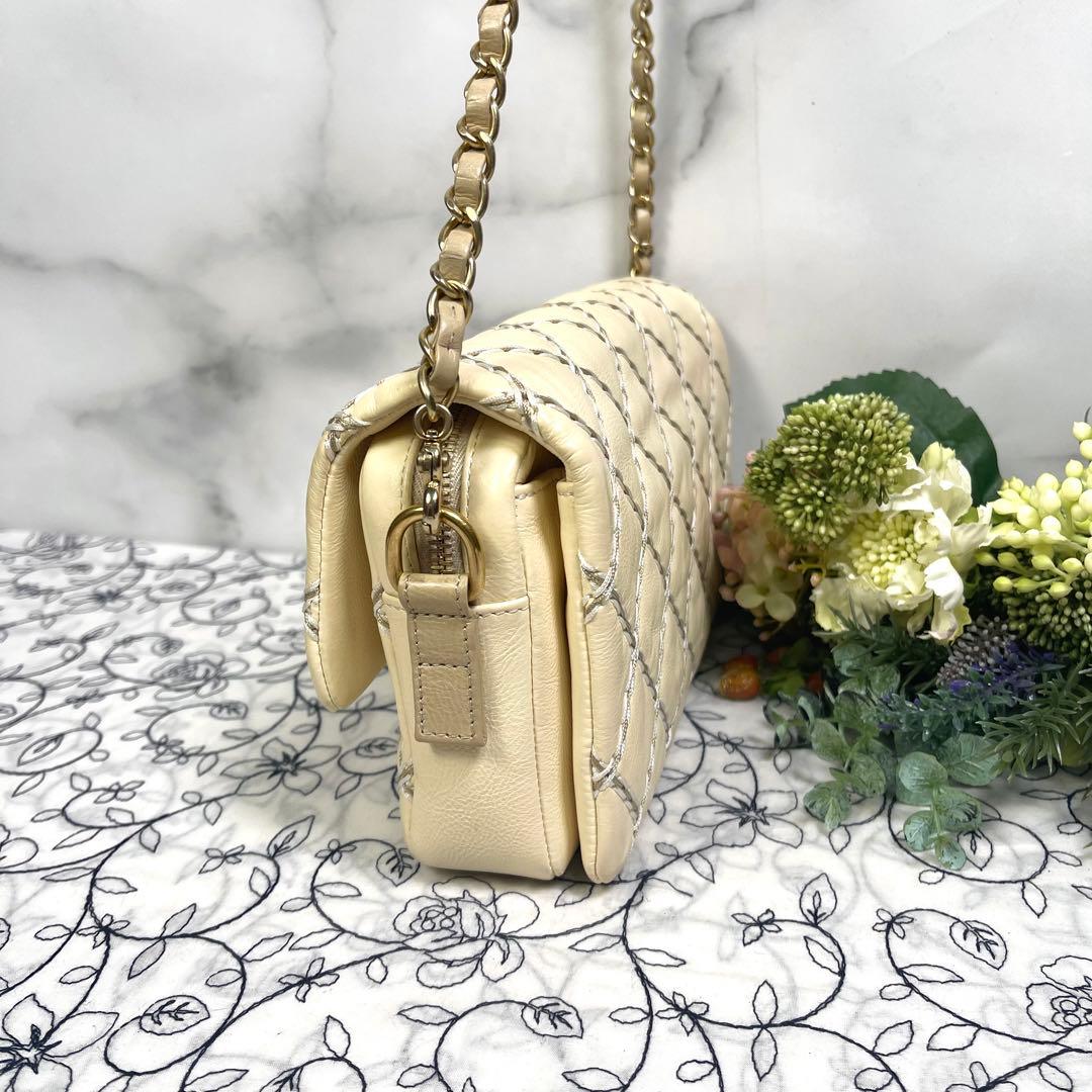 Chanel Quilted Double Flap Chain — view 7