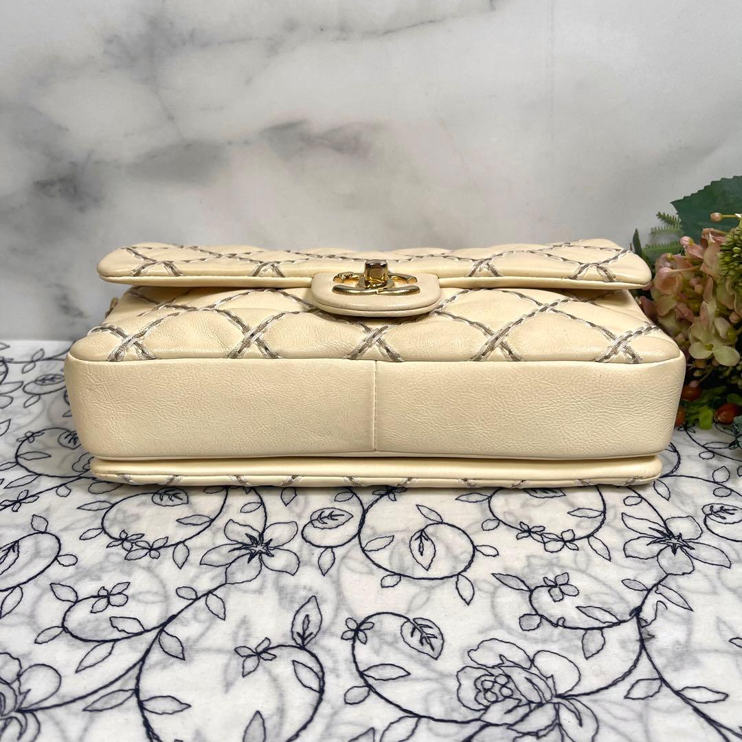 Chanel Quilted Double Flap Chain — view 8