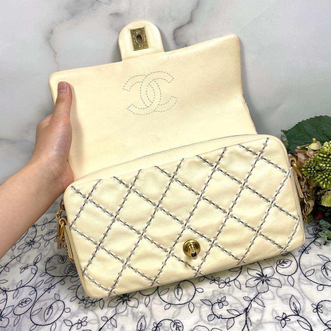 Chanel Quilted Double Flap Chain — view 9