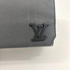 Louis Vuitton Super LV Aerogram Takeoff Messenger Bag Black — view 6