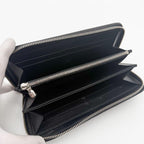 Louis Vuitton Zippy Wallet Epi Black Leather Zip Around — view 6