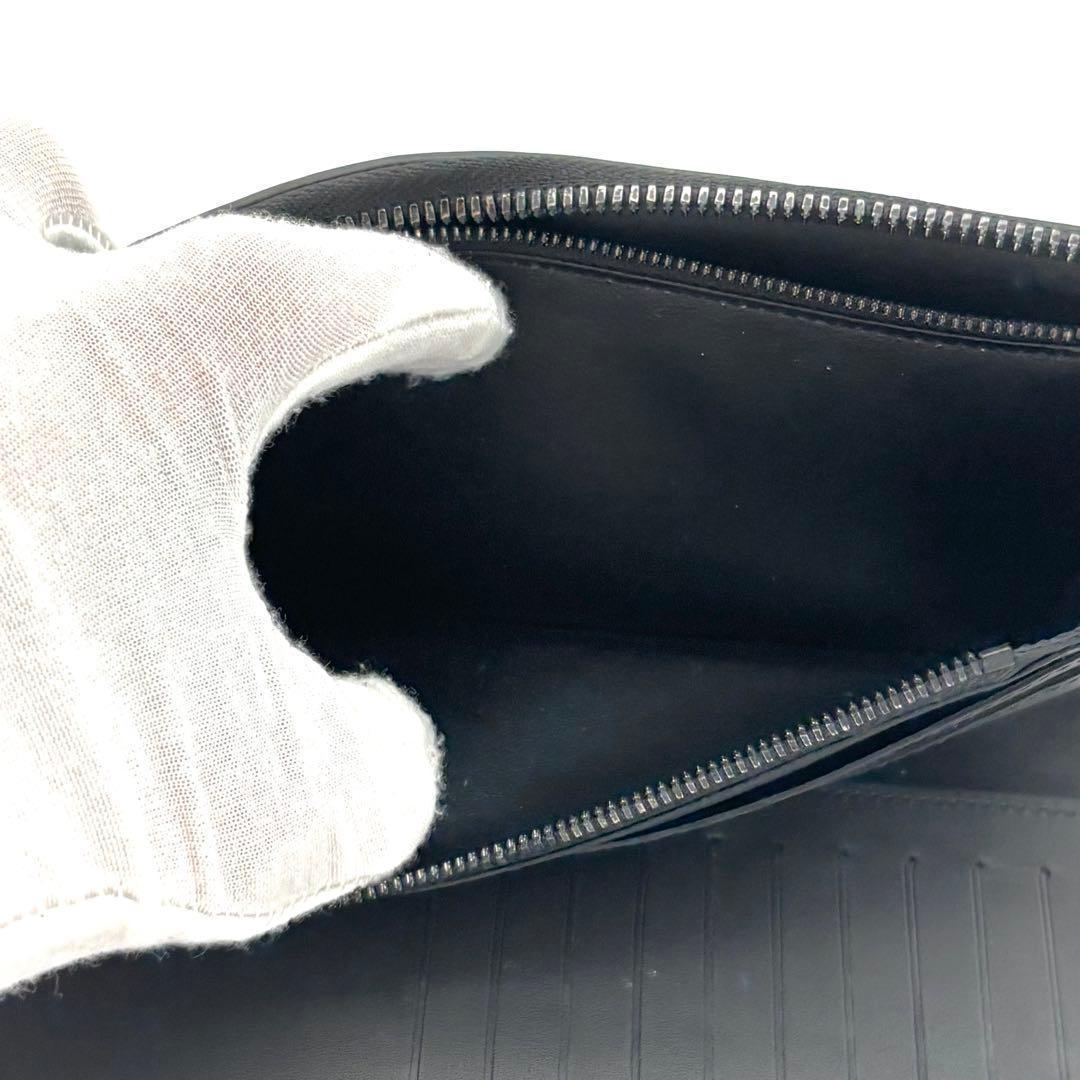 Louis Vuitton Wallet Zippy Monogram Shadow Black — view 5