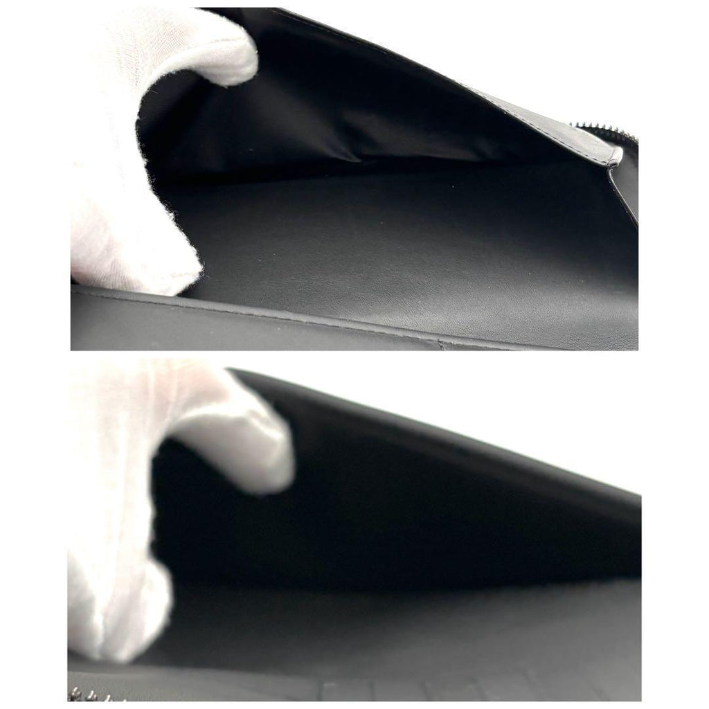 Louis Vuitton Wallet Zippy Monogram Shadow Black — view 6