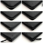 Louis Vuitton Wallet Zippy Monogram Shadow Black — view 8