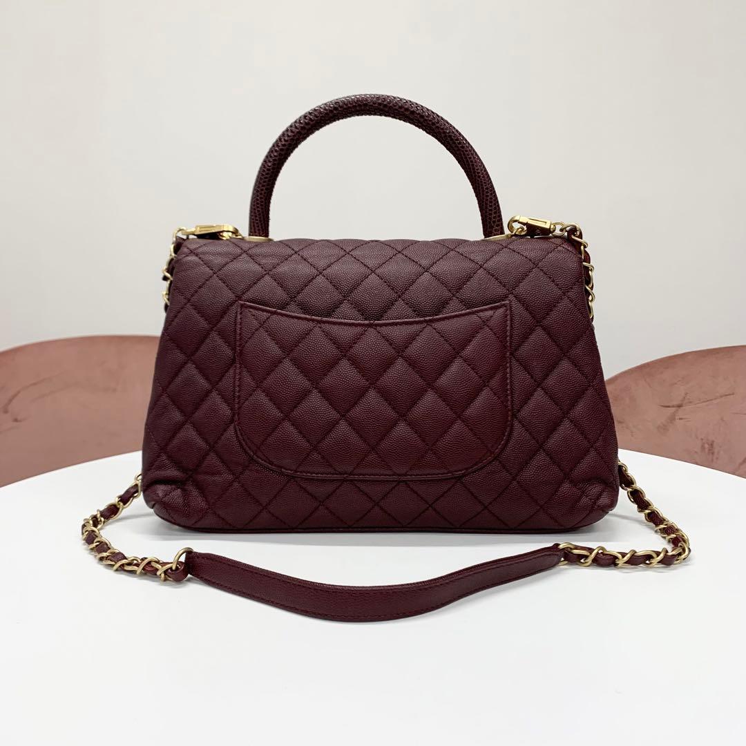 Chanel Quilted Coco Handle 29 CC Logo Shoulder — view 3