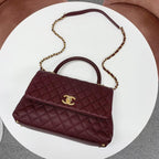 Chanel Quilted Coco Handle 29 CC Logo Shoulder — view 5