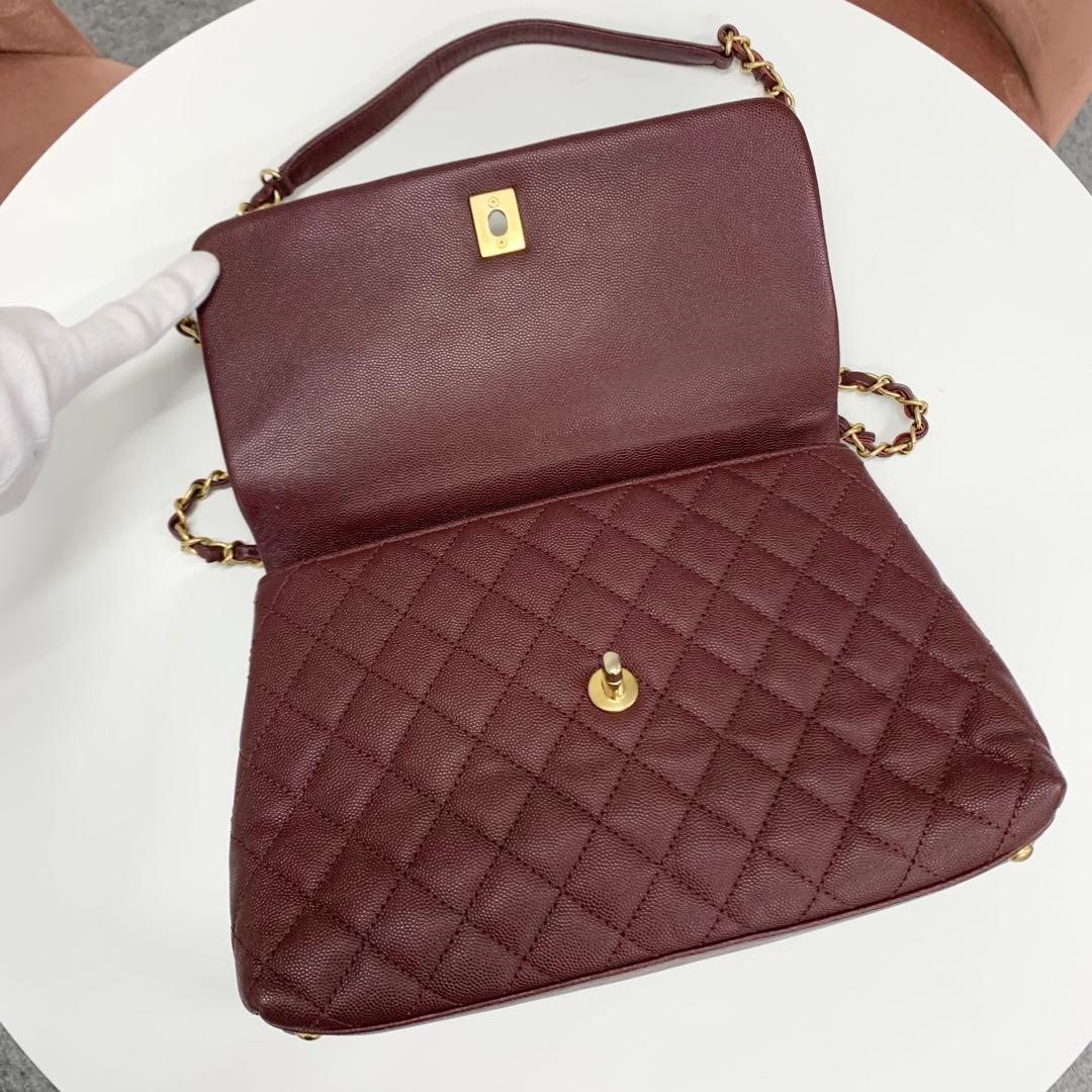 Chanel Quilted Coco Handle 29 CC Logo Shoulder — view 6