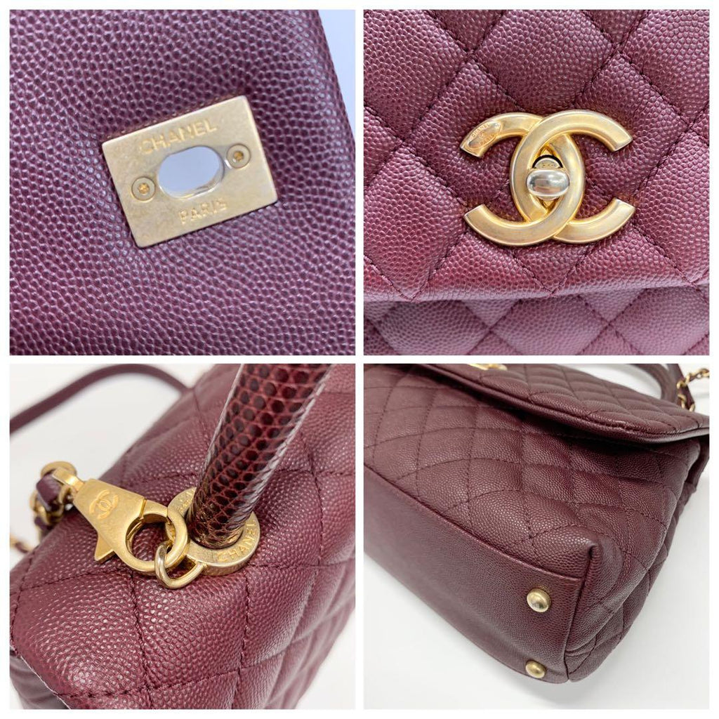Chanel Quilted Coco Handle 29 CC Logo Shoulder — view 8