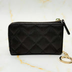 Chanel Caviar Leather with Chain Card Case — view 7
