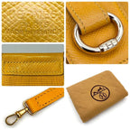 Hermes Saco Shoulder Bag Yellow — view 8