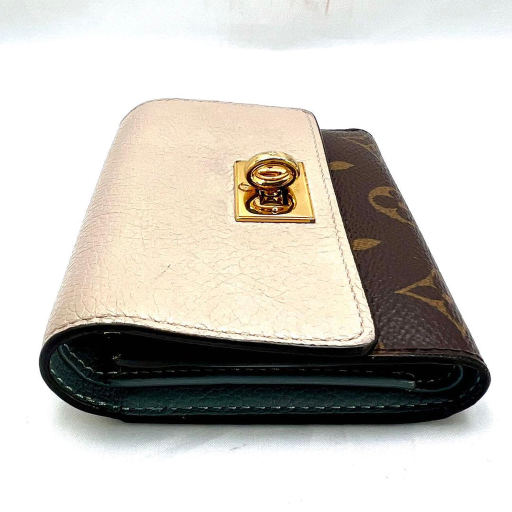 Louis Vuitton Monogram Portefeuille Victorine Turnlock Wallet — view 5