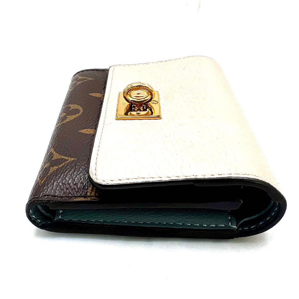 Louis Vuitton Monogram Portefeuille Victorine Turnlock Wallet — view 6