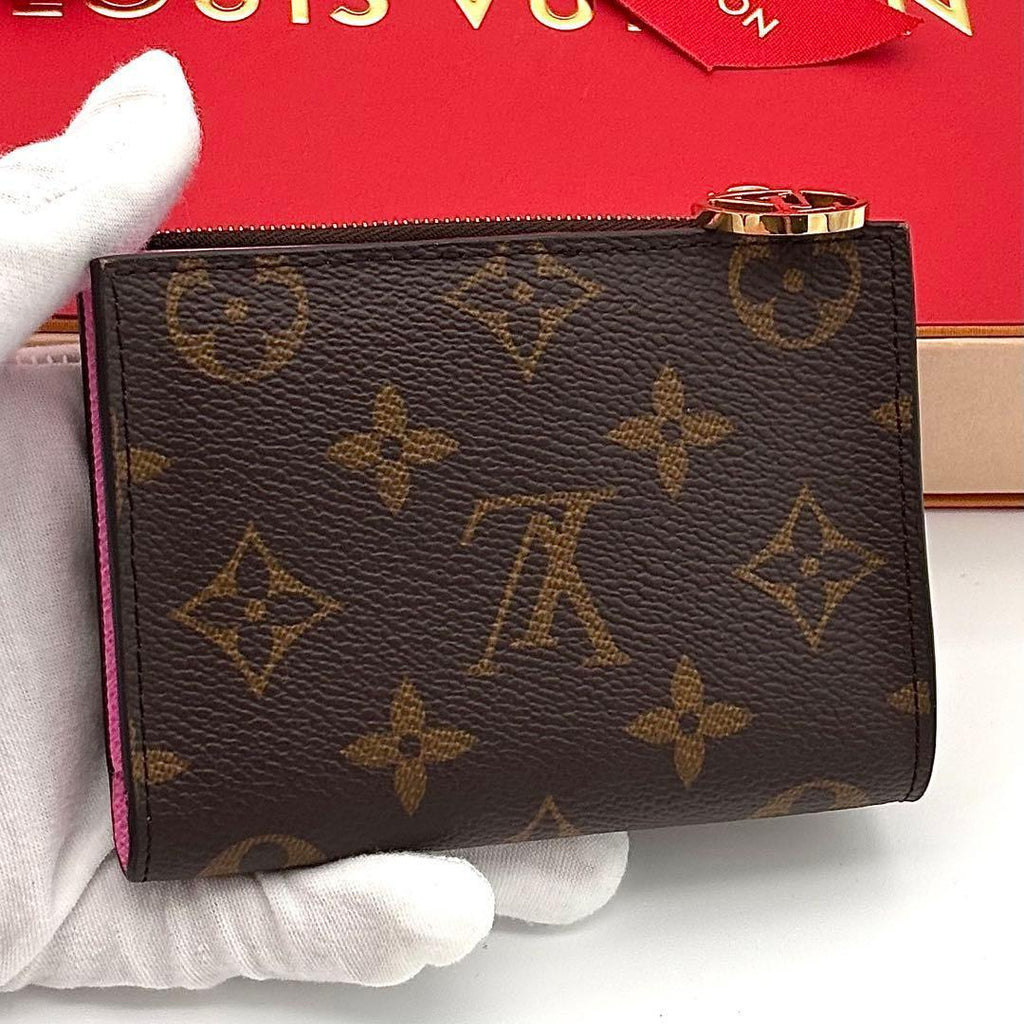 Louis Vuitton Fold Wallet Monogram Portefeuille Lisa Pink — view 2
