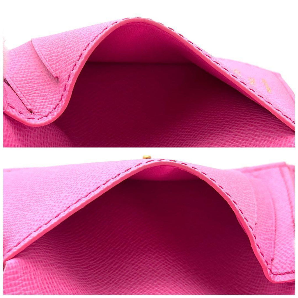 Louis Vuitton Fold Wallet Monogram Portefeuille Lisa Pink — view 6