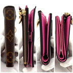 Louis Vuitton Fold Wallet Monogram Portefeuille Lisa Pink — view 7