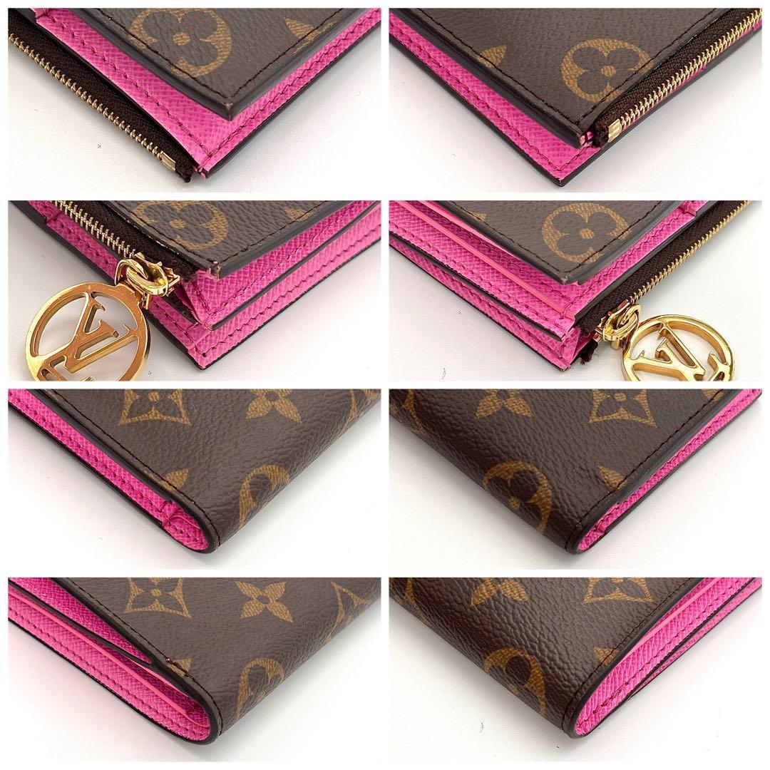 Louis Vuitton Fold Wallet Monogram Portefeuille Lisa Pink — view 8