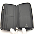 Louis Vuitton Wallet Taiga Zippy Vertical Black — view 3