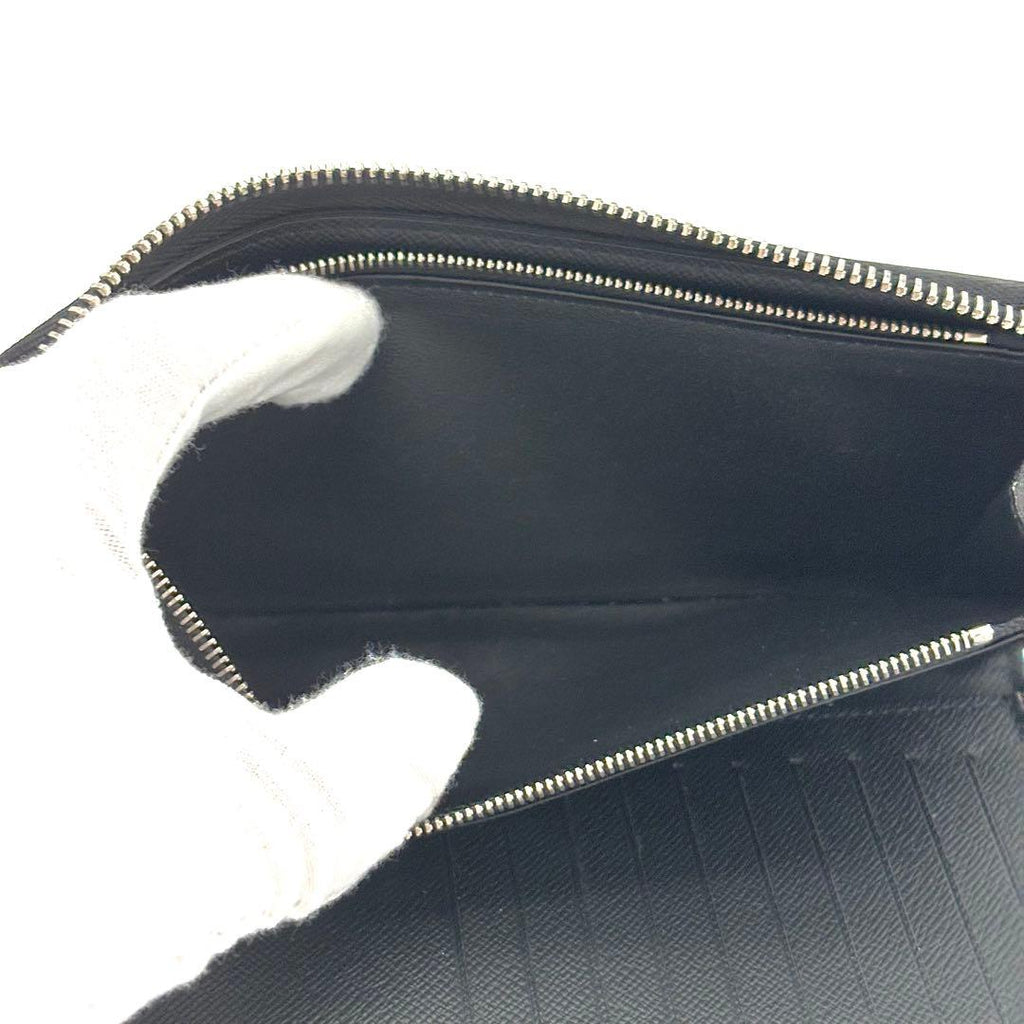 Louis Vuitton Wallet Taiga Zippy Vertical Black — view 4