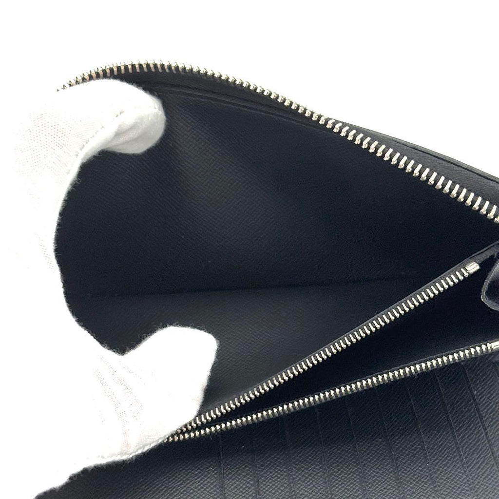 Louis Vuitton Wallet Taiga Zippy Vertical Black — view 5