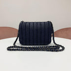 Chanel Cloche Flap CC Logo Lambskin Shoulder Bag — view 3