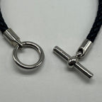 Hermes Glenan Bracelet Leather Metal 21.5 — view 5