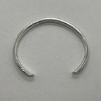 Tiffany & Co Maker 'S Narrow Calf Bangle 925 Sterling Silver Bracelet — view 8