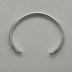 Tiffany & Co Maker 'S Narrow Calf Bangle 925 Sterling Silver Bracelet — view 9