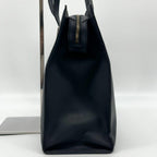 Celine Vintage Tote Leather Black Shoulder Bag Cover — view 6