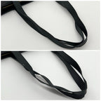 Celine Vintage Tote Leather Black Shoulder Bag Cover — view 8