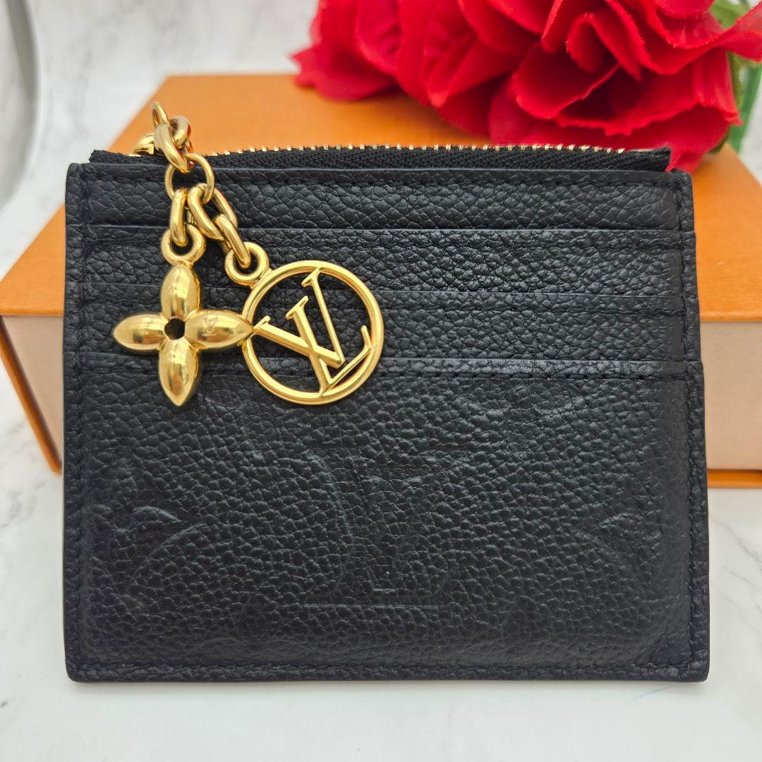 Louis Vuitton Card Case Flora Monogram Empreinte Coin Purse