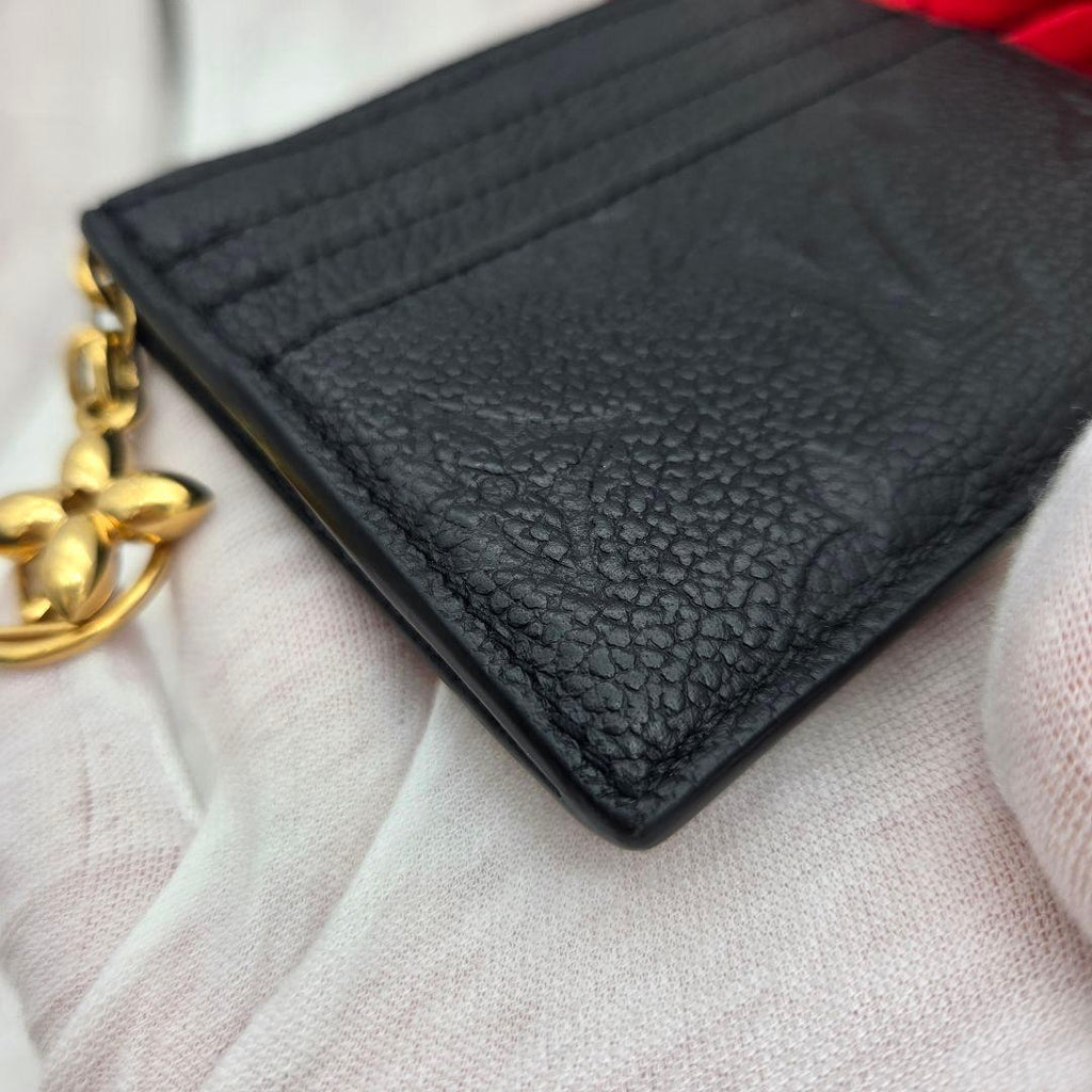Louis Vuitton Card Case Flora Monogram Empreinte Coin Purse — view 7