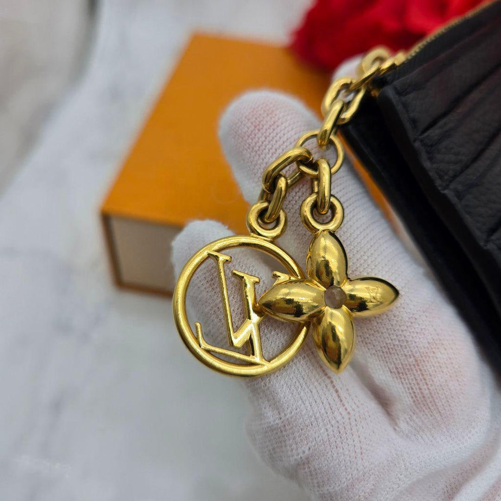 Louis Vuitton Card Case Flora Monogram Empreinte Coin Purse — view 8