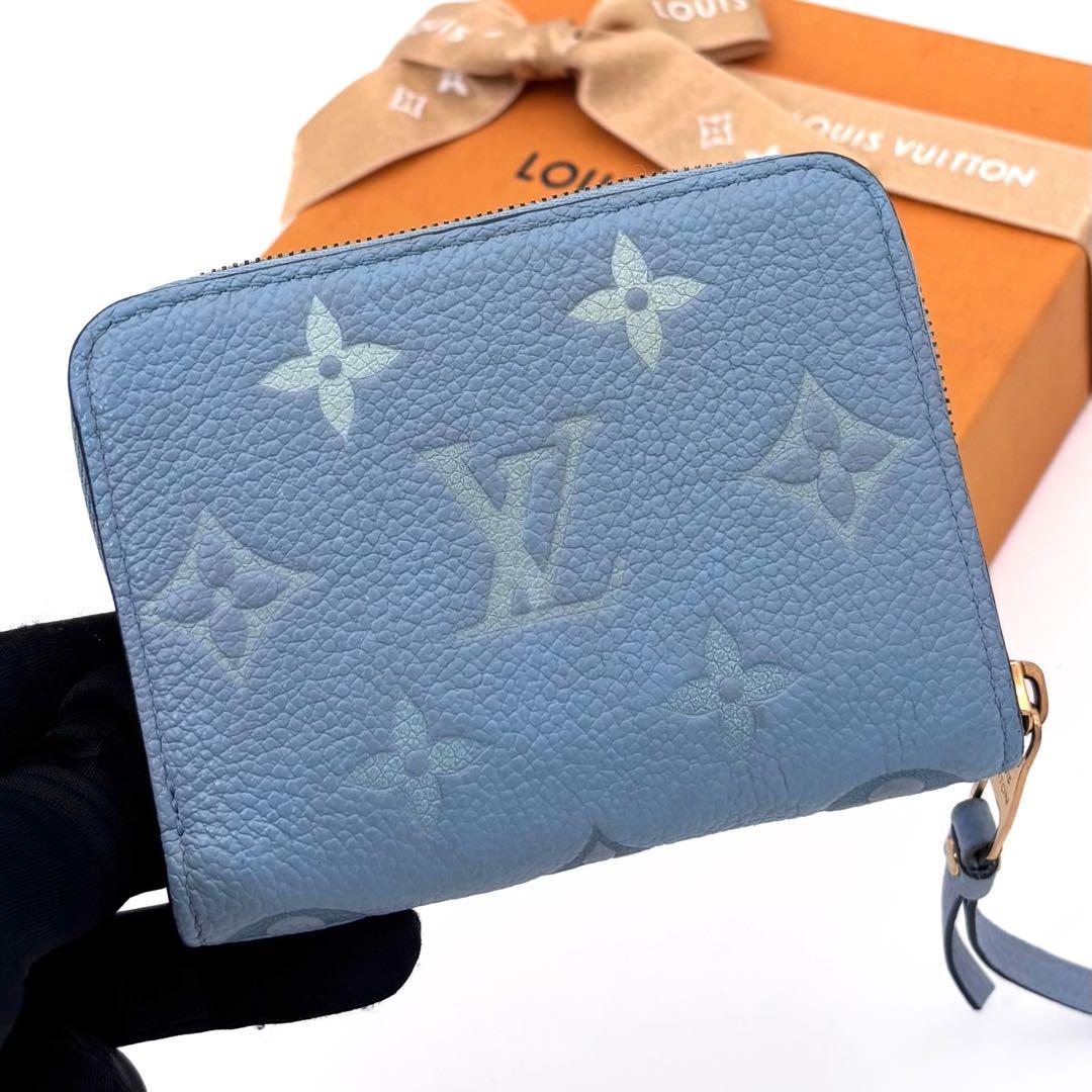 Louis Vuitton Monogram Empreinte by the Pool Zippy Coin Purse — view 2