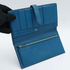 Hermes Bearn Souffle Wallet Veau Epsom Blue — view 3