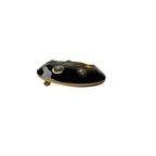 Dior Vintage Brooch Black Spiral — view 3